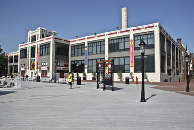 Exterior of the Torpedo Factory Art Center